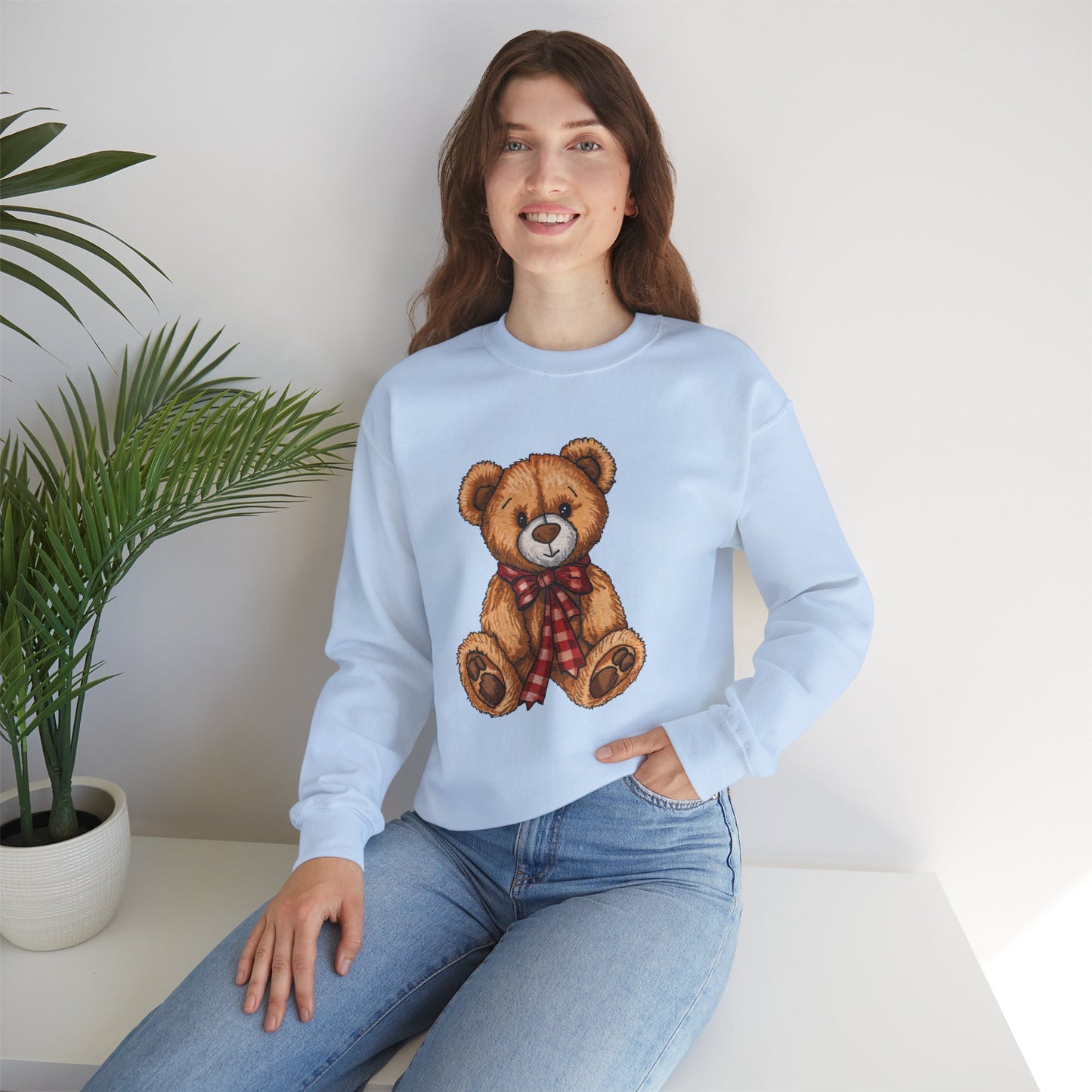 Bowtie Teddy Bear Sweatshirt